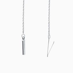 24" Sterling Silver Add A Bead Chain/Necklace -- 24" gift for her, them